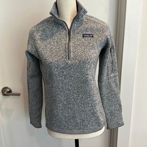 Patagonia women’s Better Sweater fleece 1/4 zip size medium